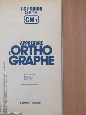 Apprendre L'Ortho Graphe