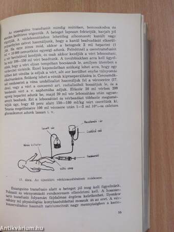 A vérátömlesztés alapismeretei (dedikált példány)