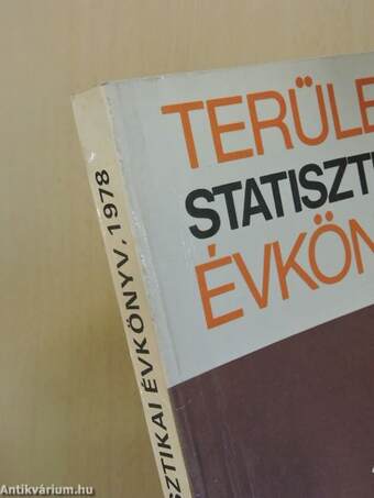 Területi statisztikai évkönyv 1978