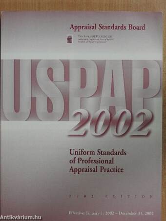 Uniform Standards of Professional Appraisal Practice 2002