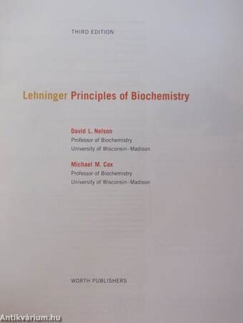 Lehninger Principles of Biochemistry - CD-vel