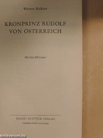 Kronprinz Rudolf von Österreich