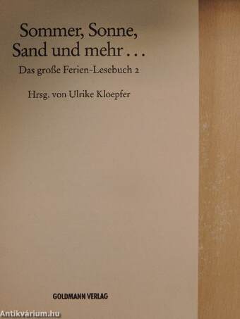 Sommer, Sonne, Sand und mehr...