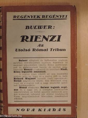 Rienzi I-II.