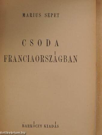 Csoda Franciaországban