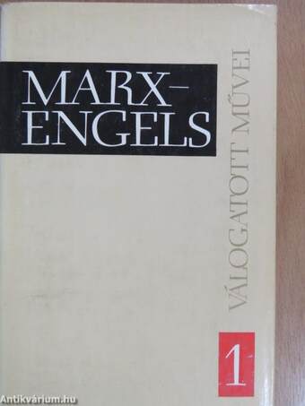 Marx és Engels válogatott művei 1-3.