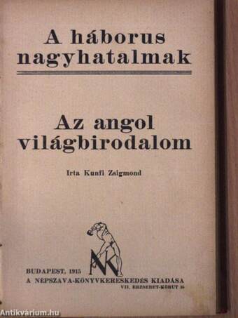 A cár birodalma/Törökország és Egyiptom/Az angol világbirodalom