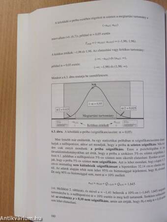 Matematikai statisztika pszichológiai, nyelvészeti és biológiai alkalmazásokkal (dedikált példány)