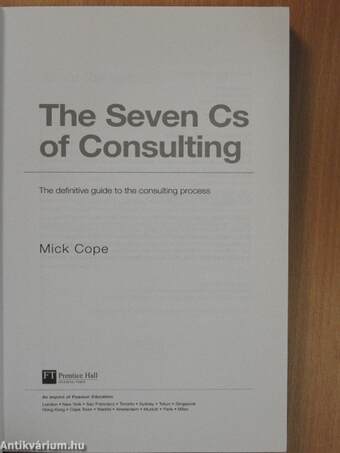 The Seven Cs of Consulting