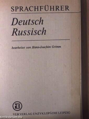 Sprachführer Deutsch-Russisch