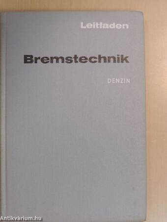 Leitfaden der Bremstechnik