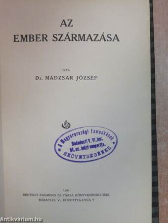 Mi a szociológia?/Az ember származása/A magyar adórendszer igazságtalanságai/Népoktatásunk bűnei