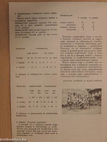 A testnevelés tanítása 1986/5-6.