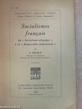 Socialismes francais