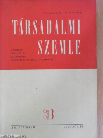 Társadalmi Szemle 1957. július