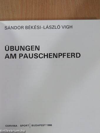 Übungen am pauschenpferd