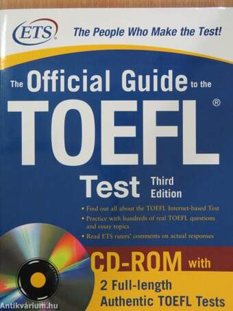 The Official Guide to the TOEFL Test - CD-vel