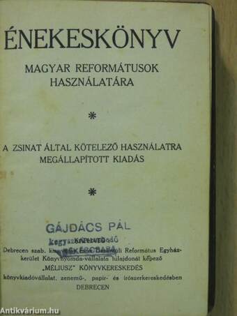 Énekeskönyv