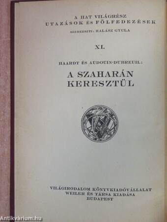 A Szaharán keresztül