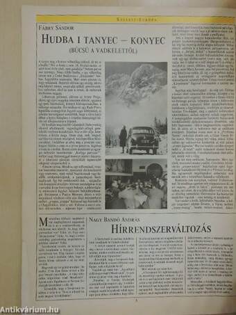 Hócipő 1991. január-december