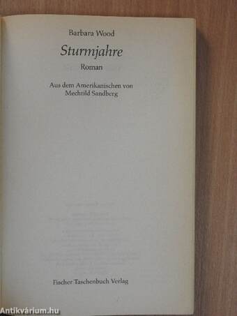 Sturmjahre