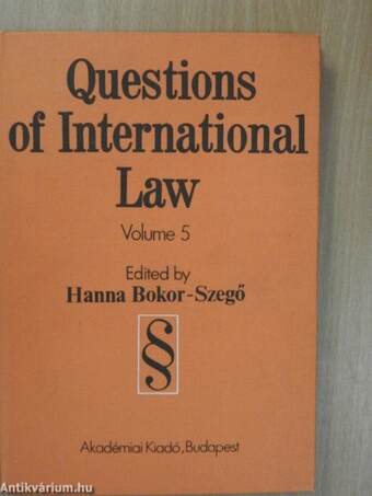 Questions of International Law 5.