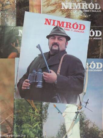 Nimród 1986. (nem teljes évfolyam)