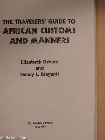 The Travelers' Guide to African Customs and Manners