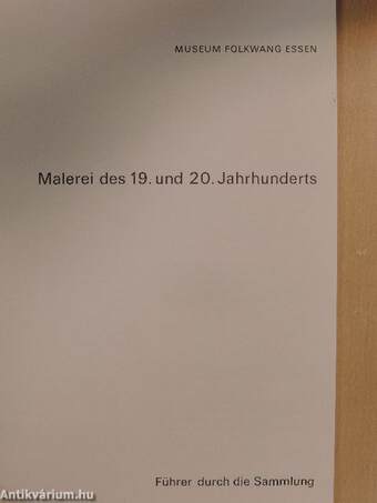 Malerei des 19. und 20. Jahrhunderts