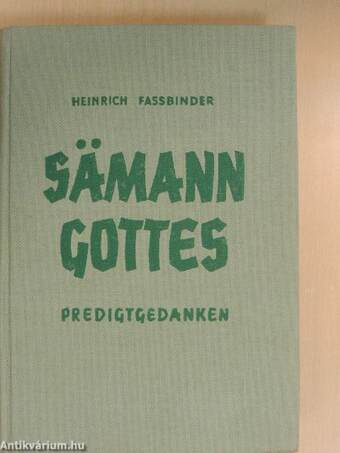 Sämann Gottes