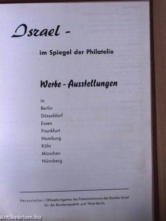 Israel - im Spiegel der Philatelie