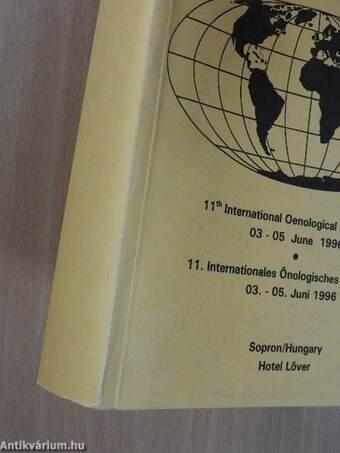 11th International Oenological Symposium 03-05 June 1996/11. Internationales Önologische Symposium 03.-05. Juni 1996