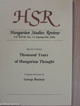 Hungarian Studies Review Spring-Fall, 2000