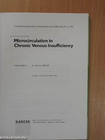 Microcirculation in Chronic Venous Insufficiency