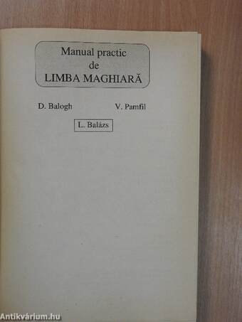 Manual practic de Limba Maghiará