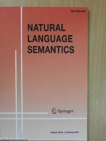 Natural Language Semantics Summer 2014