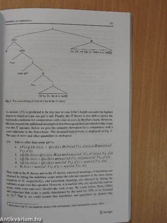 Natural Language Semantics Summer 2014