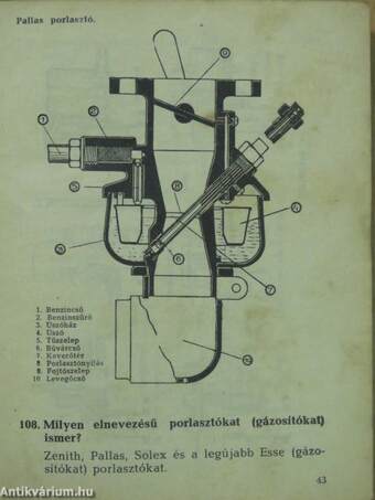 Gépkocsi szerkezettan (rossz állapotú)