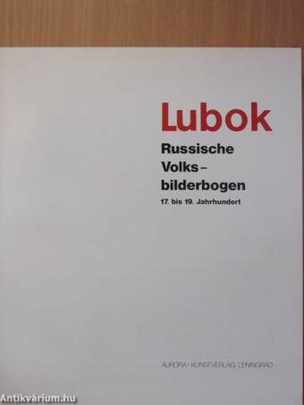 Lubok - Russische Volksbilderbogen