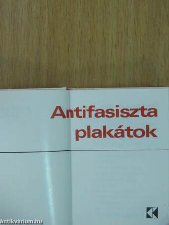 Antifasiszta plakátok (minikönyv) (számozott)