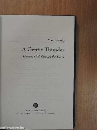 A Gentle Thunder