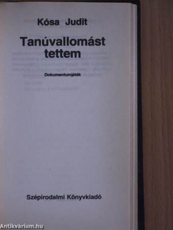 Egy nap boldogság/Hungária Expressz/Tanúvállomást tettem/Telkemen az Erzsébet-híd/Ember a lépcsőn/Budapesti krétakör