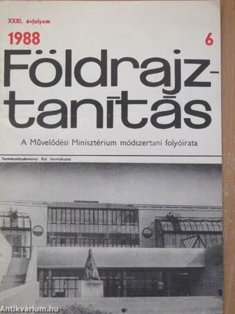 Földrajztanítás 1988/6.