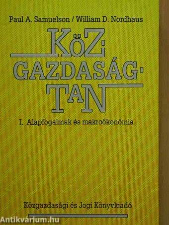 Közgazdaságtan I. (töredék)