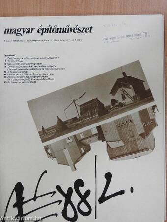 Magyar Építőművészet 1988/2.