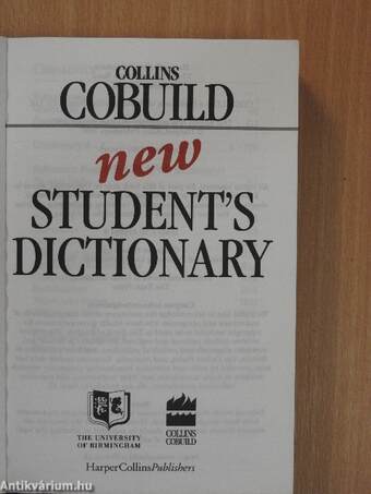 New Student's Dictionary