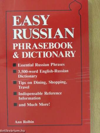 Easy Russian Phrasebook & Dictionary