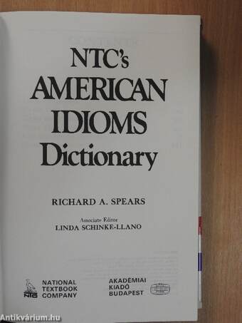 NTC's American Idioms Dictionary