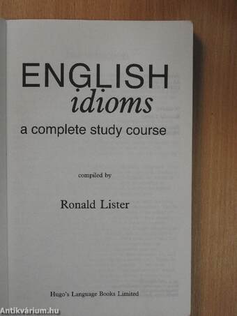 English idioms