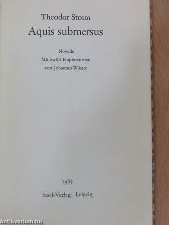 Aquis Submersus